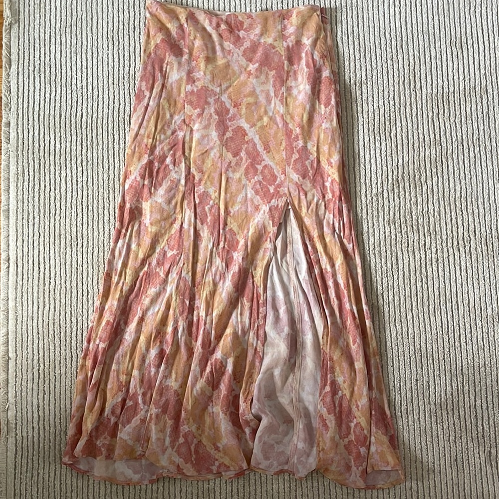 Lovers and Friends maxi skirt pink maxi skirt size S